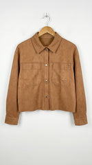CHAQUETA GAMUZA CAMEL