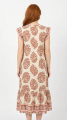 VESTIDO MARINO ROSADO