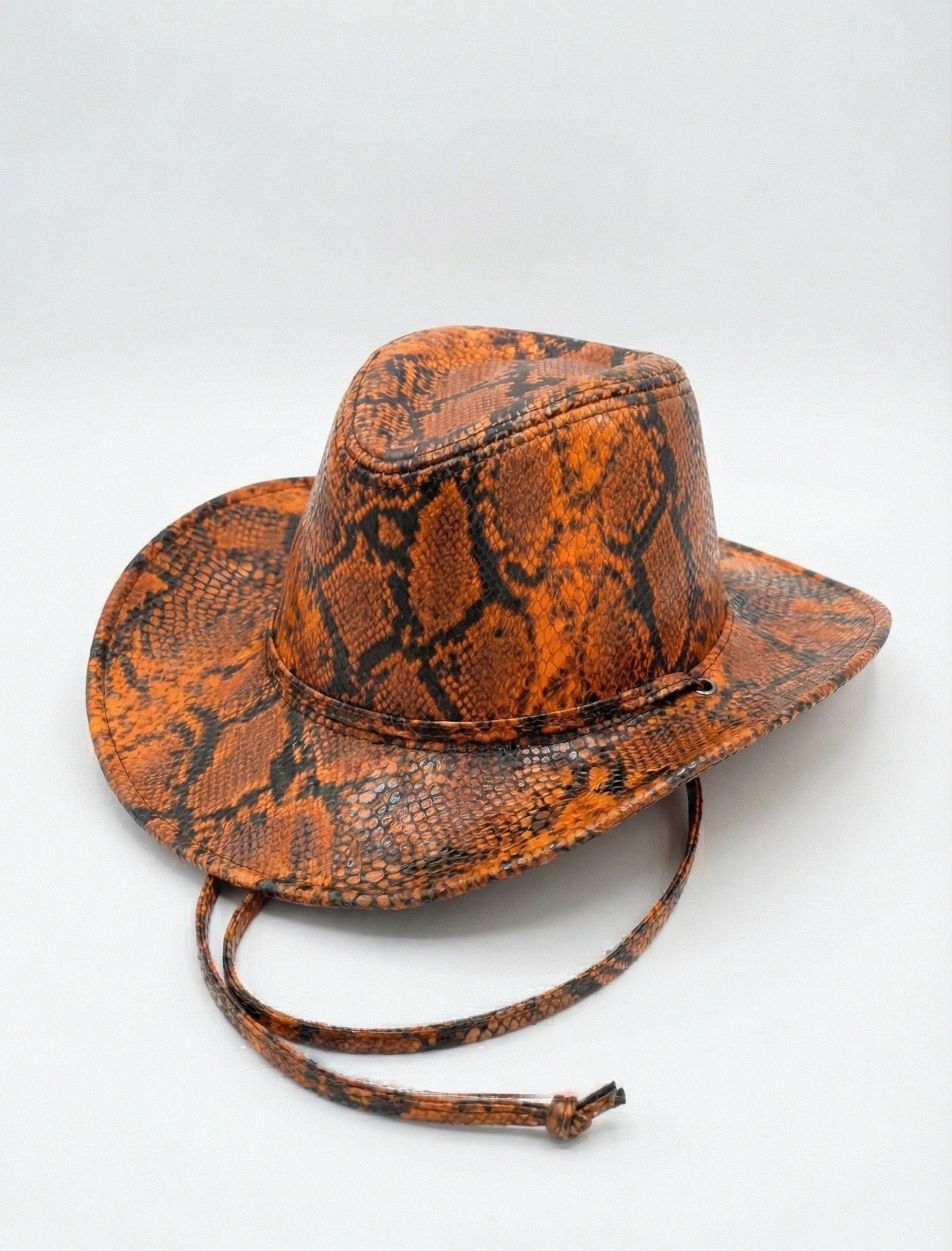 SOMBRERO SERPIENTE NARANJA