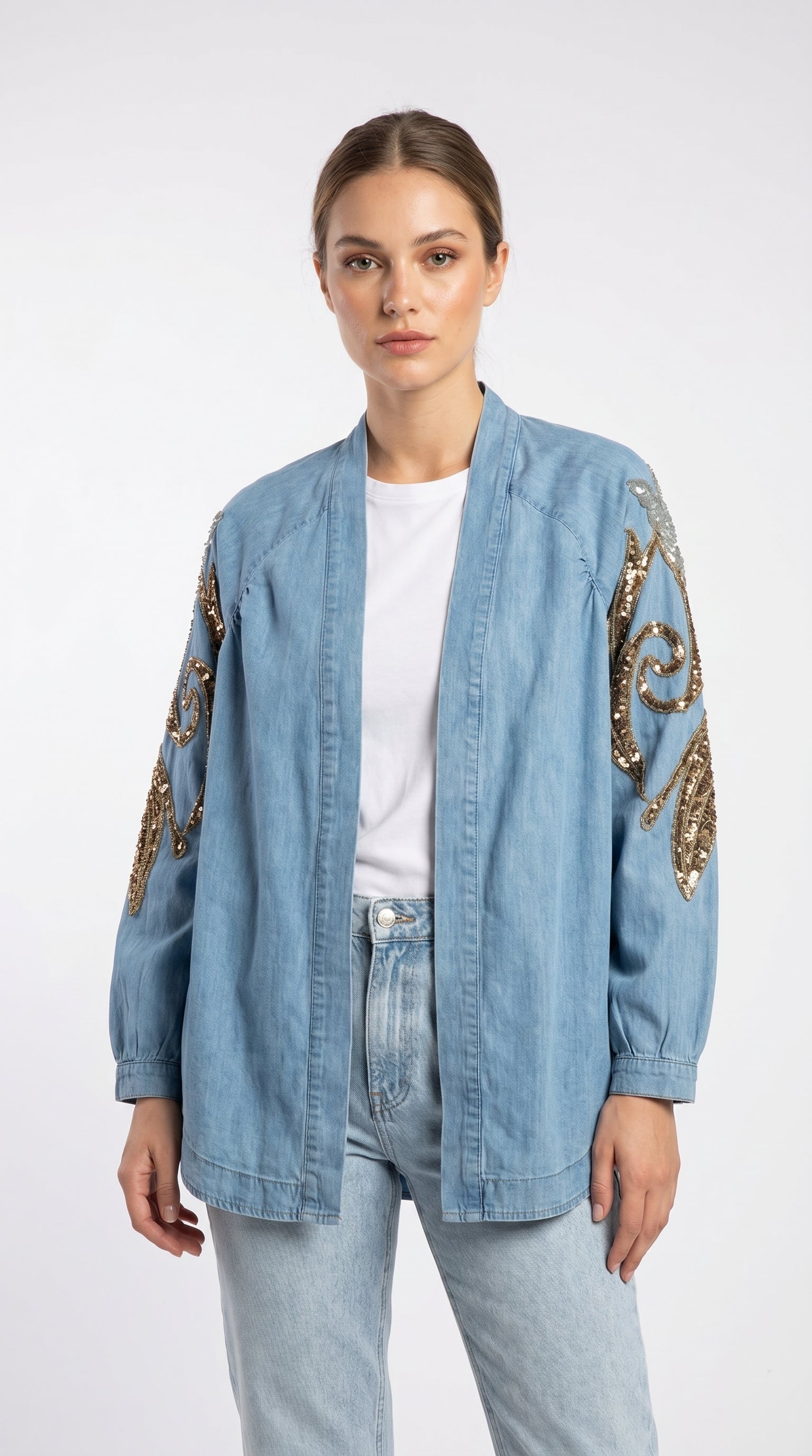 CHAQUETA TURQUIA FLOR