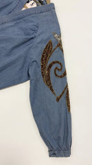 CHAQUETA TURQUIA FLOR