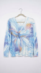 SUETER PINTADO AZUL