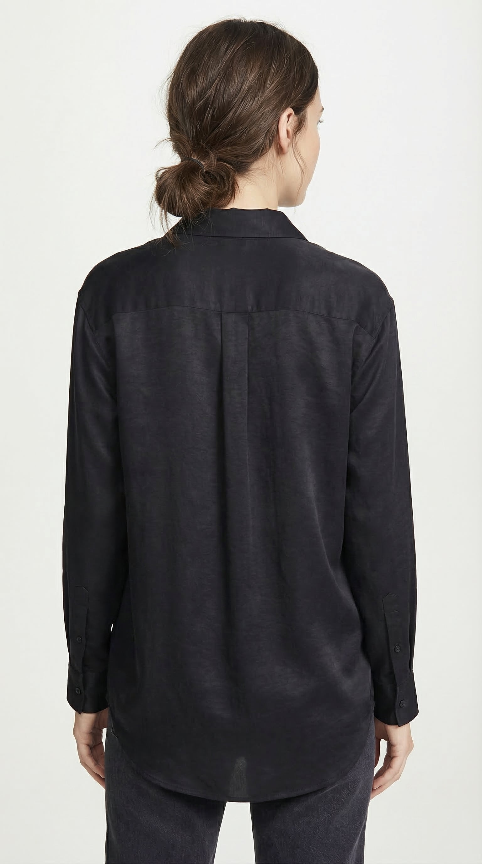 BLUSA ORGANZA NEGRA