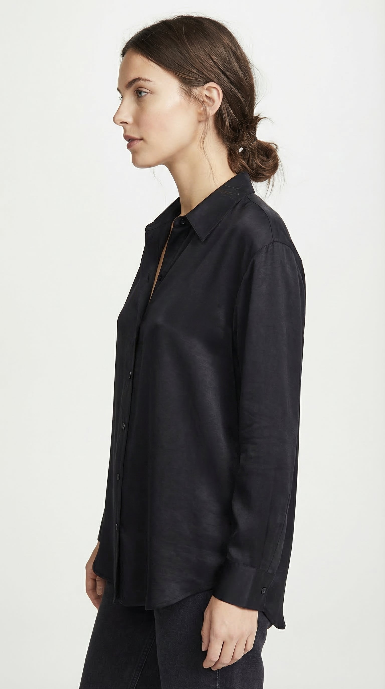 BLUSA ORGANZA NEGRA