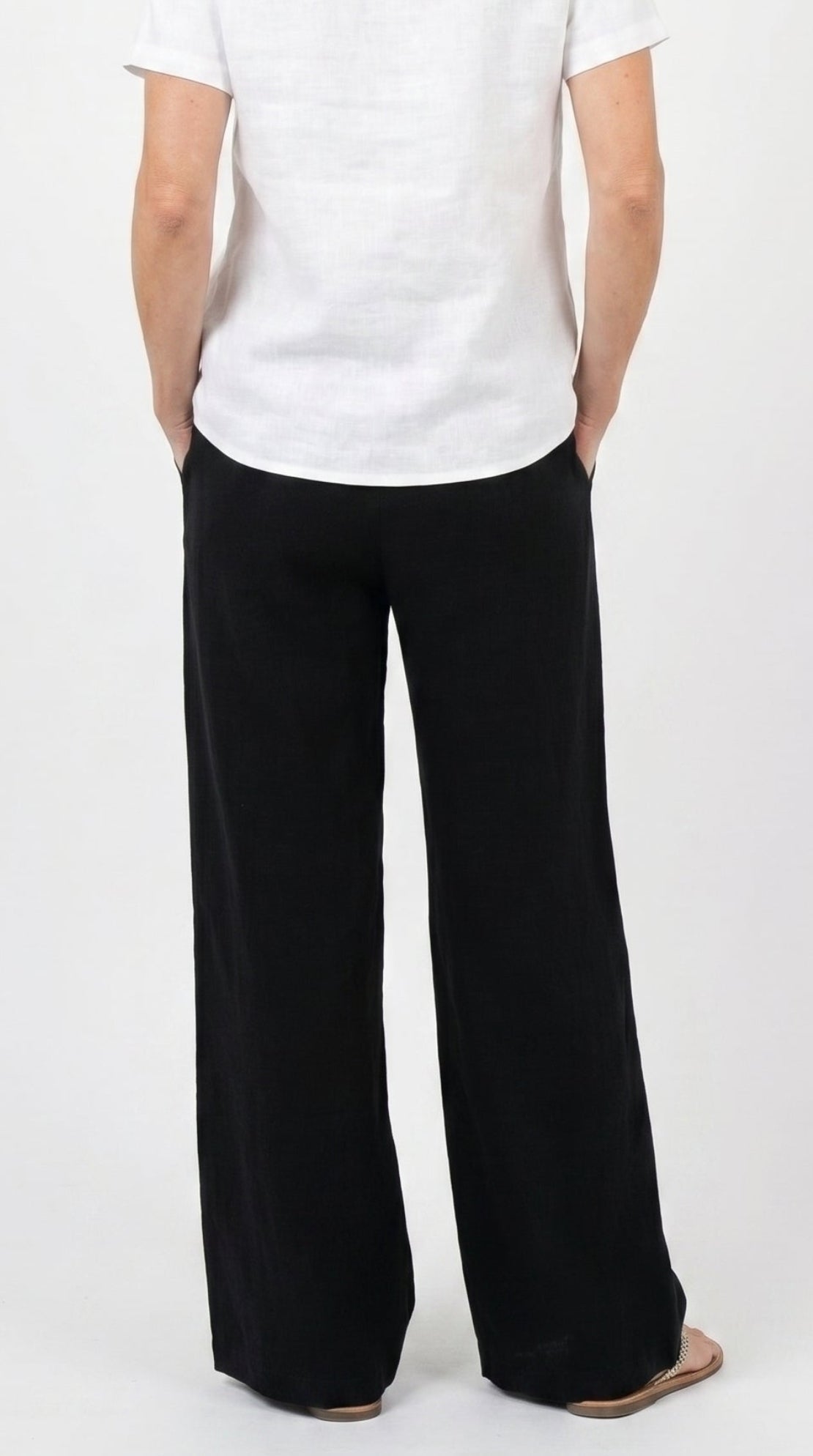 PANTALÓN TEJIDO NEGRO